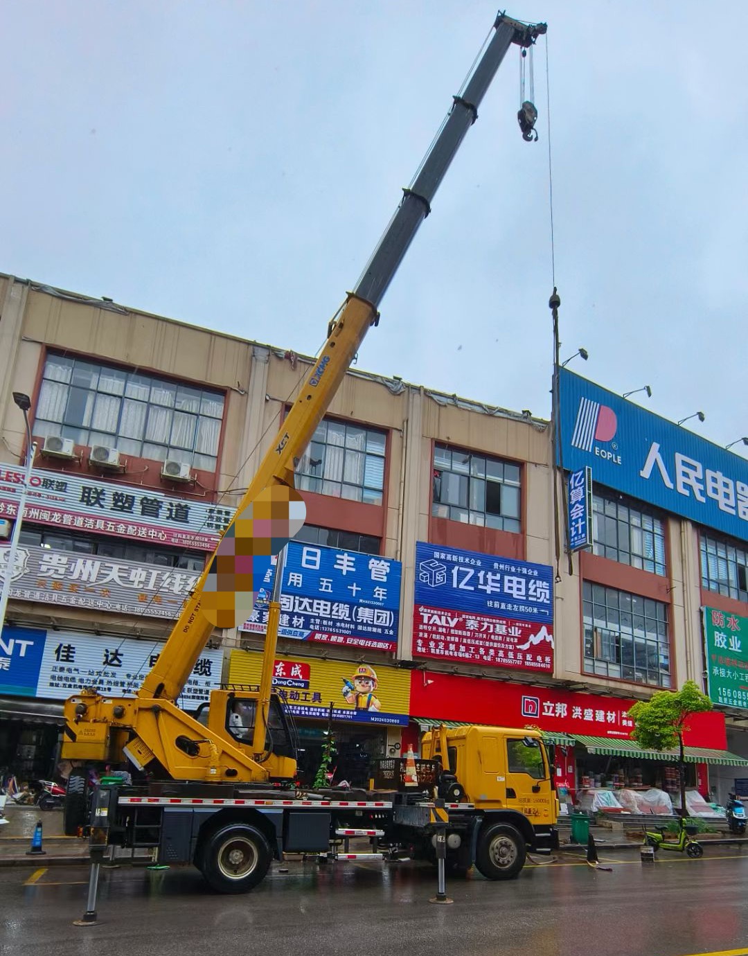 宜州区吊车吊机租赁桥梁吊装